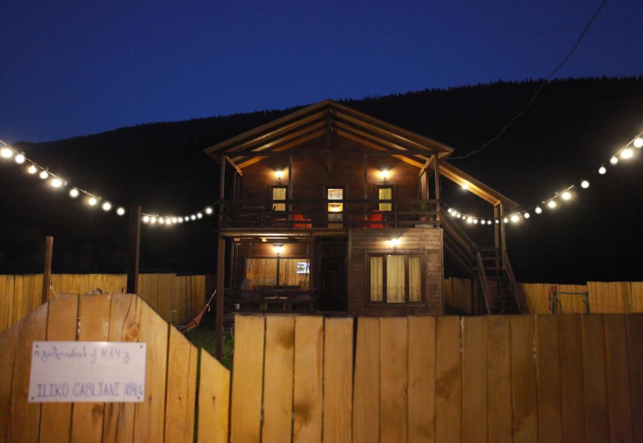Cottage Woodside Mestia Esterno foto